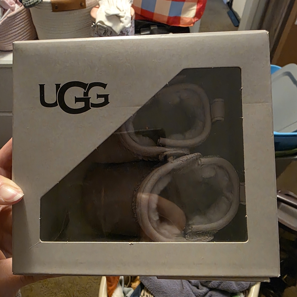 UGG Baby Booties in Gray